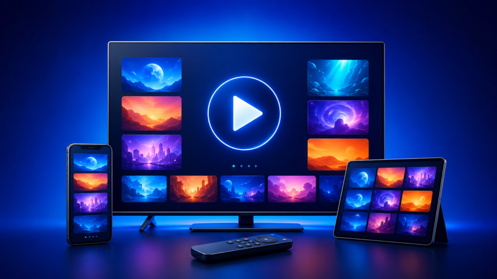 Legal streaming platforms on TV, tablet and smartphone – Streamzy