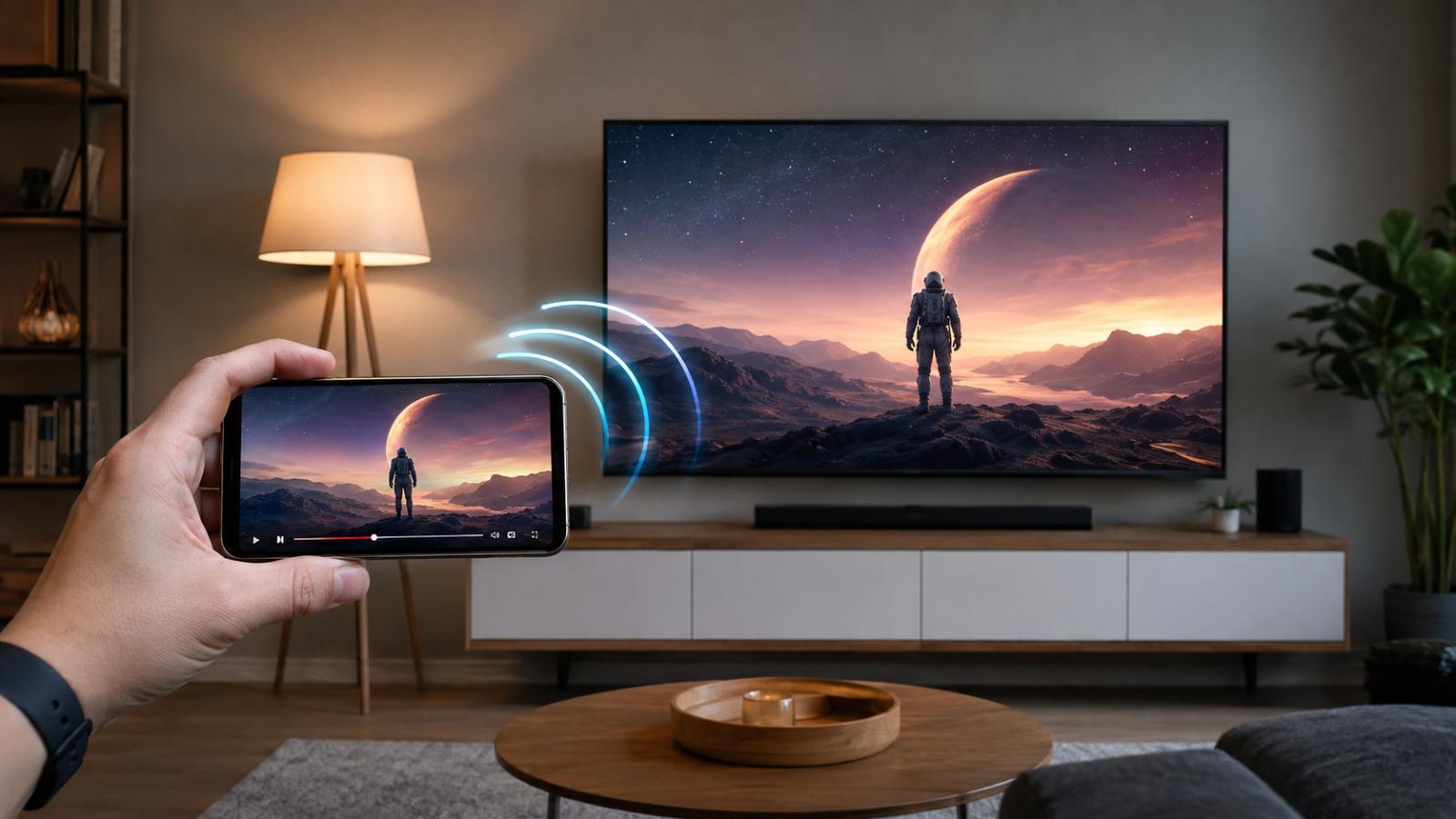 How to cast from Android to TV using a smartphone