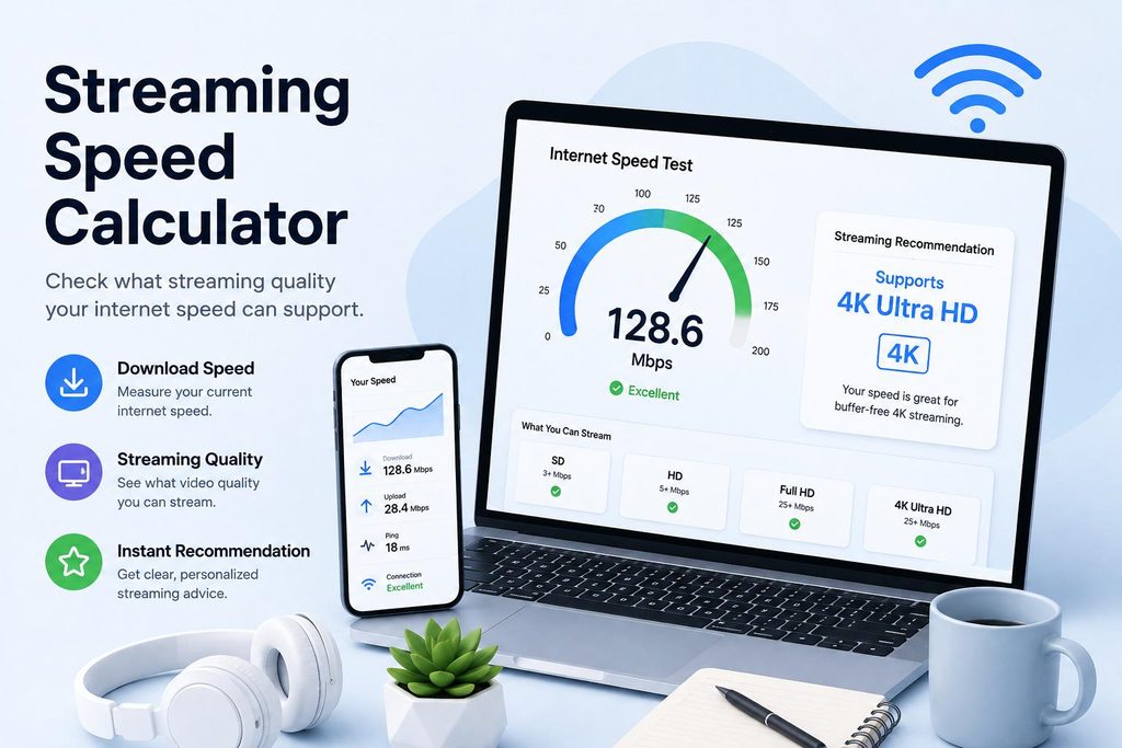 Streaming Speed Calculator